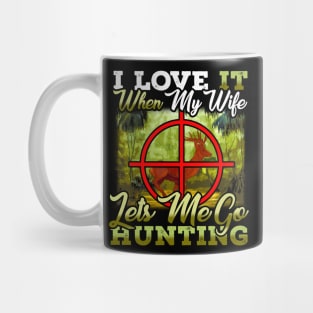 Funny Hunting Hunter Husband Dad Mug